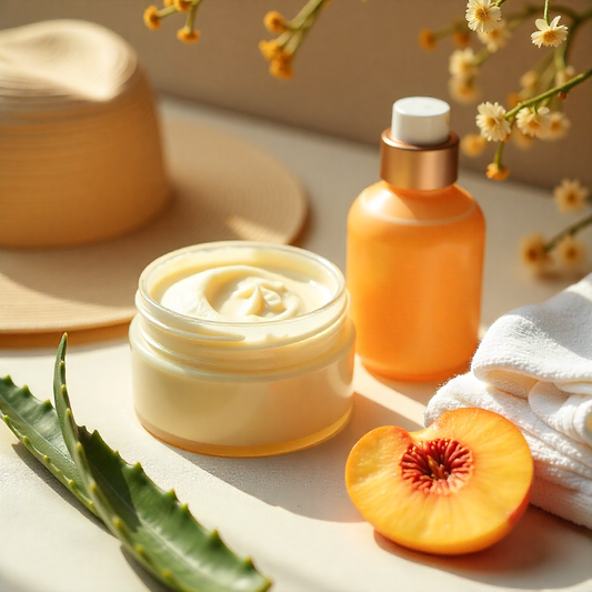 Nature's Soothing Balm for Sun-Kissed Skin