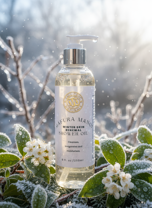 Huile de douche régénératrice pour la peau Mafura Frost Winter