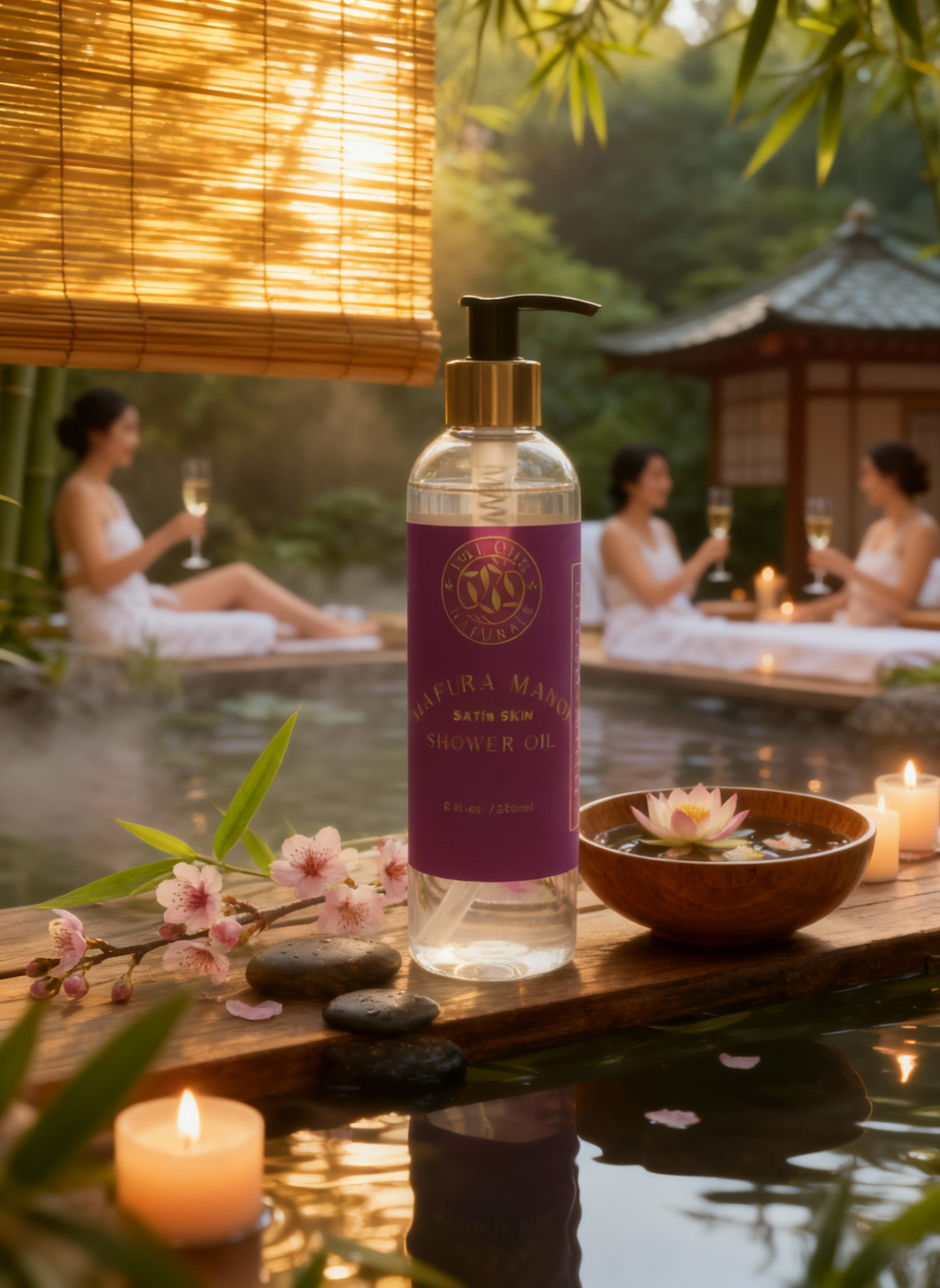 Mafura Manoi Satin Skin Shower Oil