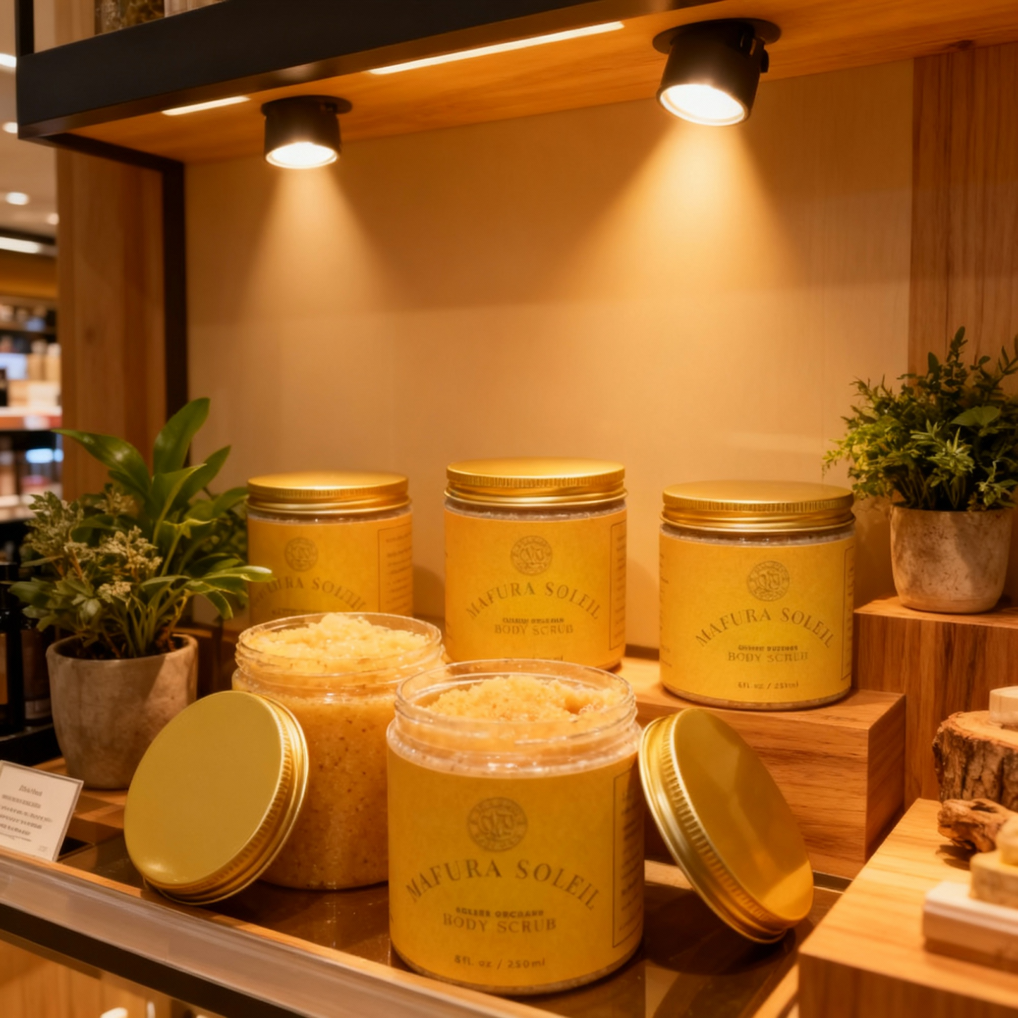 Mafura Soleil Golden Orchard Body Scrub