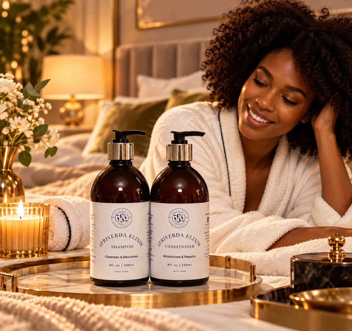 AfriVerda Elixir Hair Care Duo