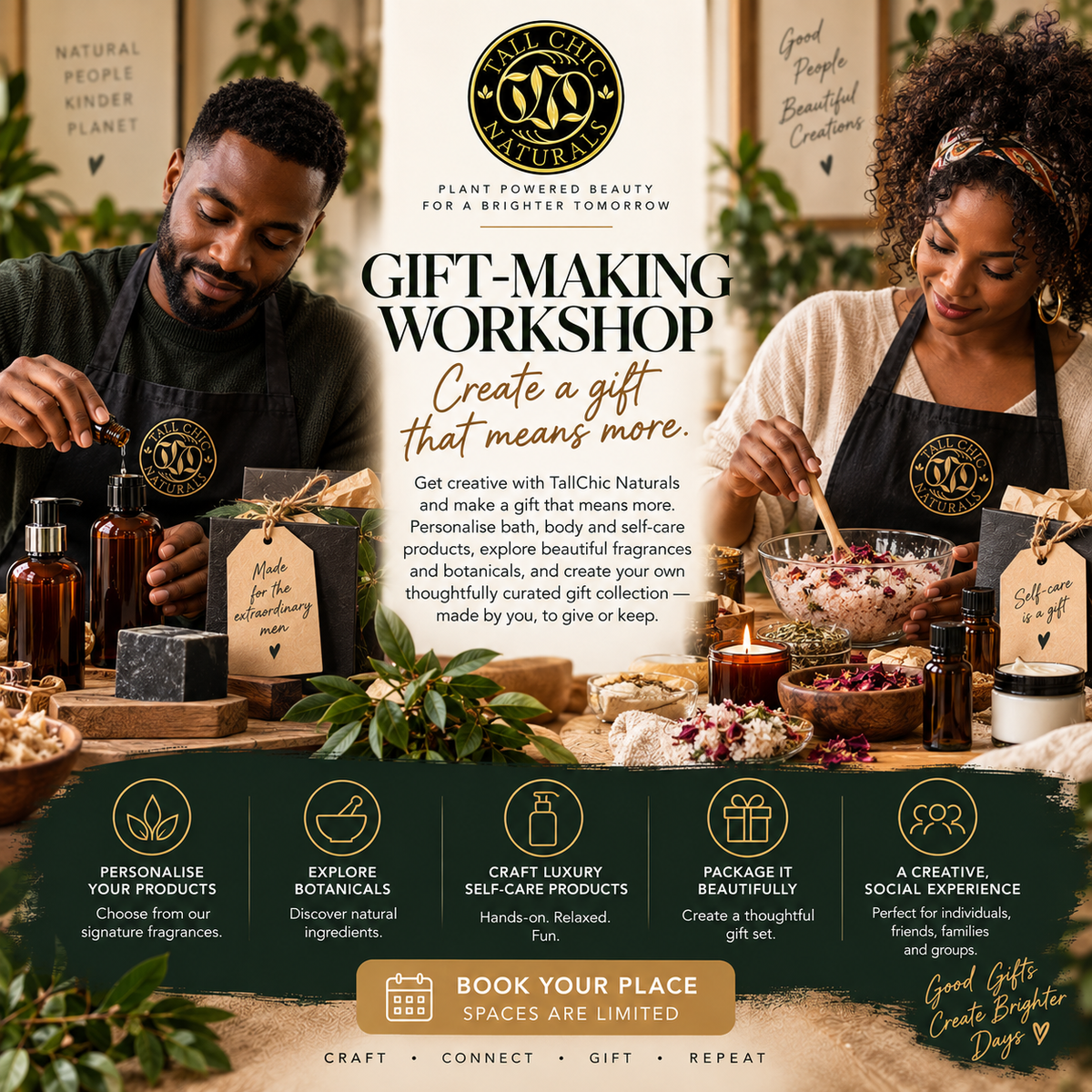 Ateliers de création de cadeaux