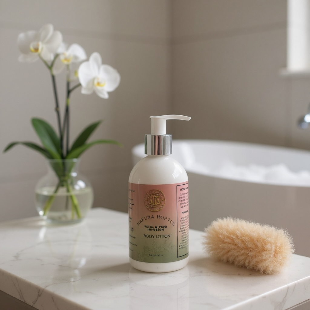 Mafura Hortus Petal & Peach Infusion Body Lotion