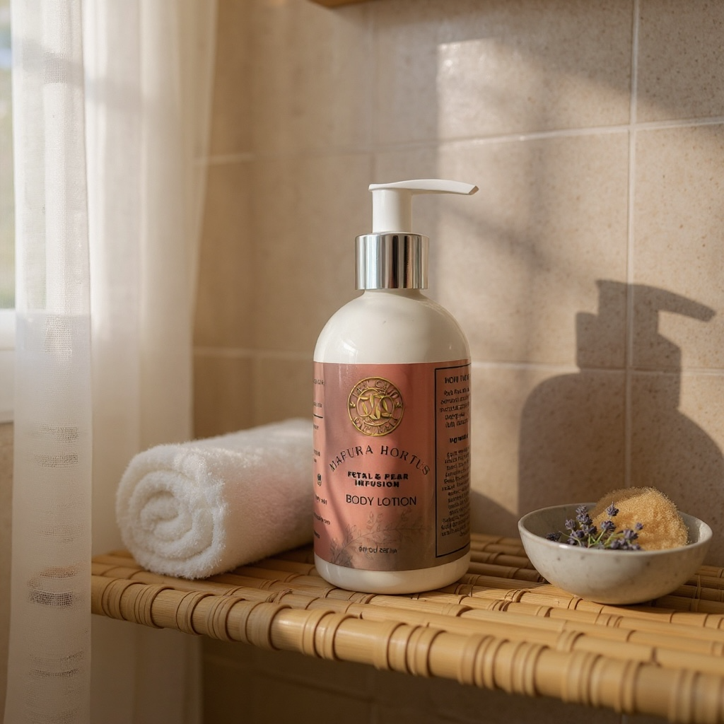 Mafura Hortus Petal & Peach Infusion Body Lotion