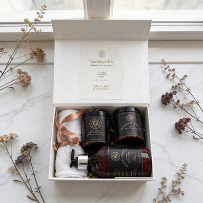 MAFURA MYSTIQUE LUXE SKIN TRIO RITUAL GIFT SET