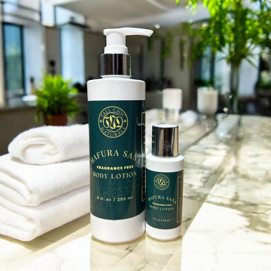 Lait corporel sans parfum Mafura Sana