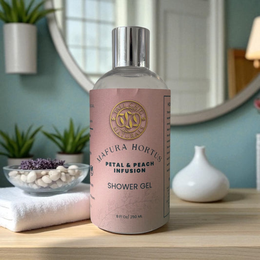 Mafura Hortus Petal & Peach Infusion Shower Gel