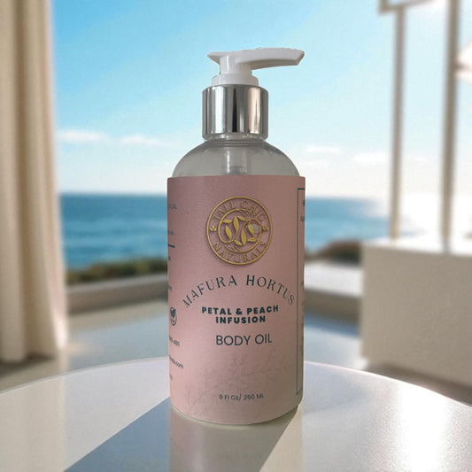 Mafura Hortus Petal & Peach Infusion Body Oil