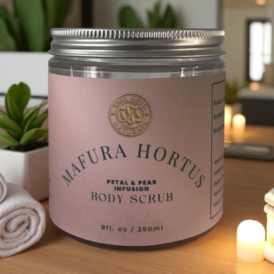 Mafura Hortus Petal & Peach Infusion Body Scrub