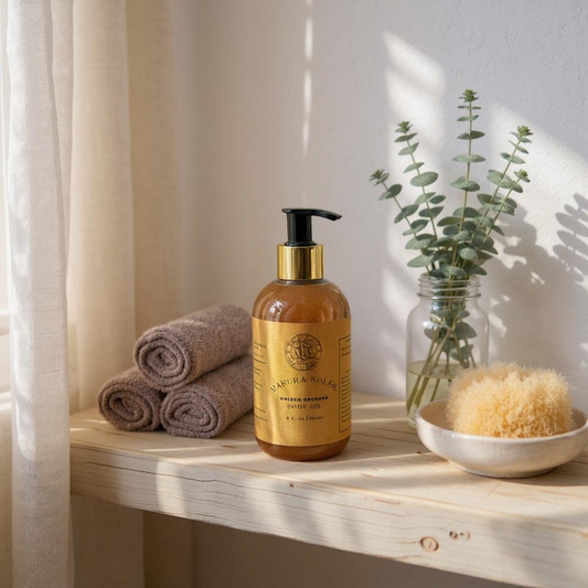 Mafura Soleil Golden Orchard Schimmerndes Körperöl