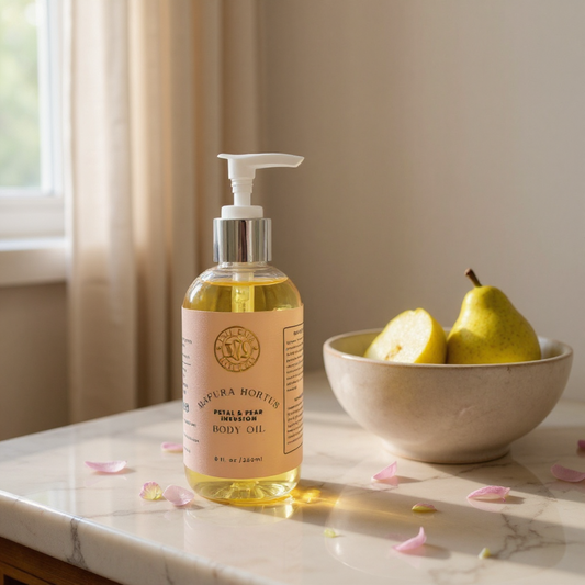 Mafura Hortus Petal & Peach Infusion Body Oil