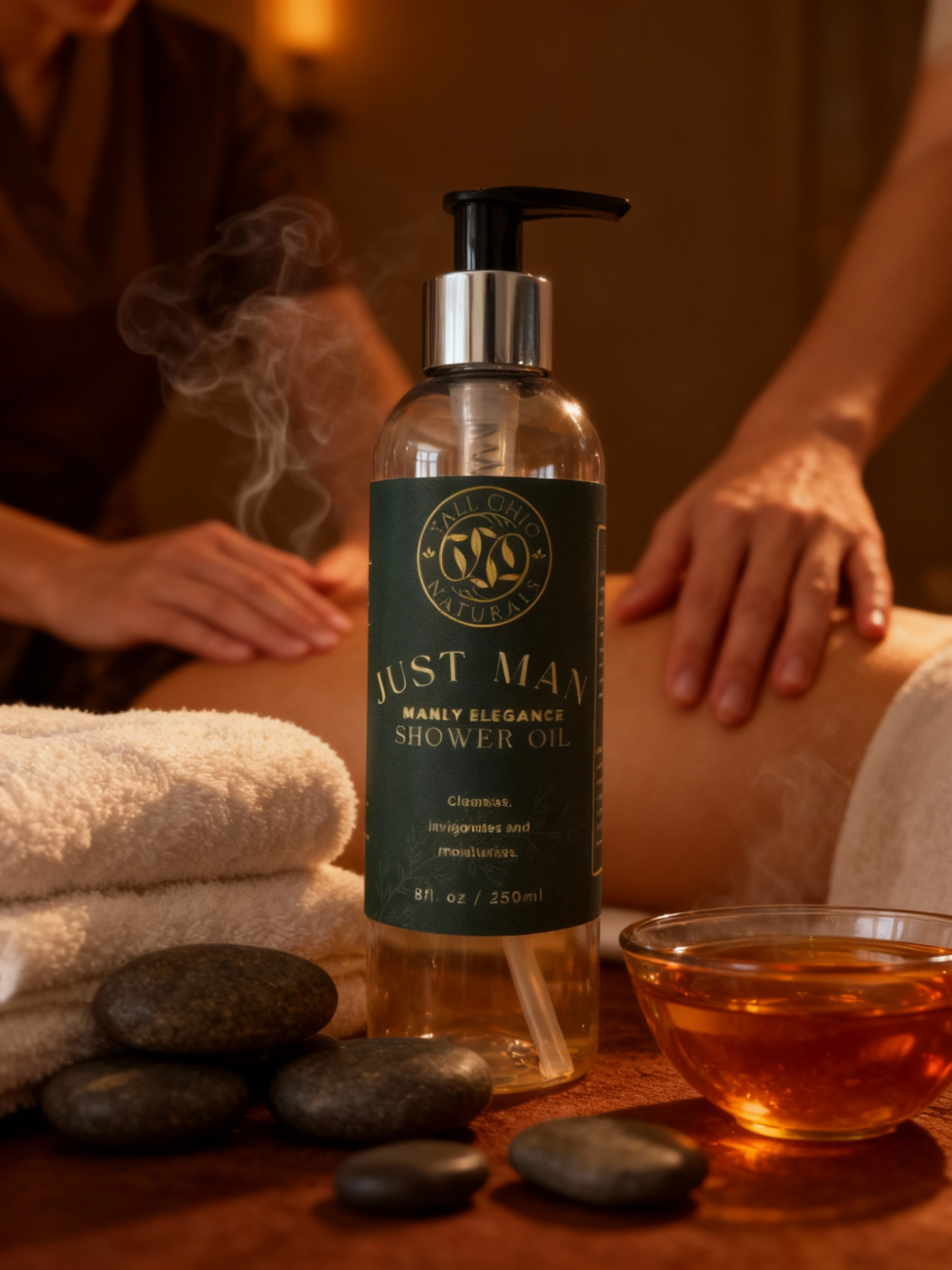 Just Man Manly Elegance Shower Oil