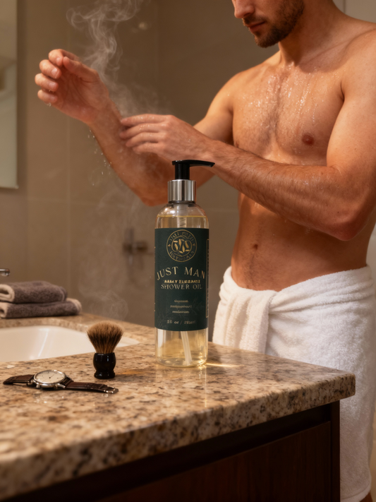 Just Man Manly Elegance Shower Oil