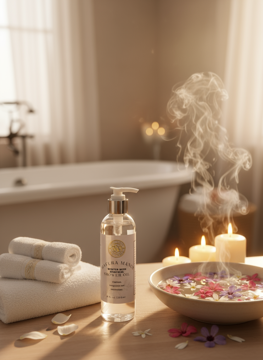 Mafura Frost Winter Skin Renewal Shower Oil