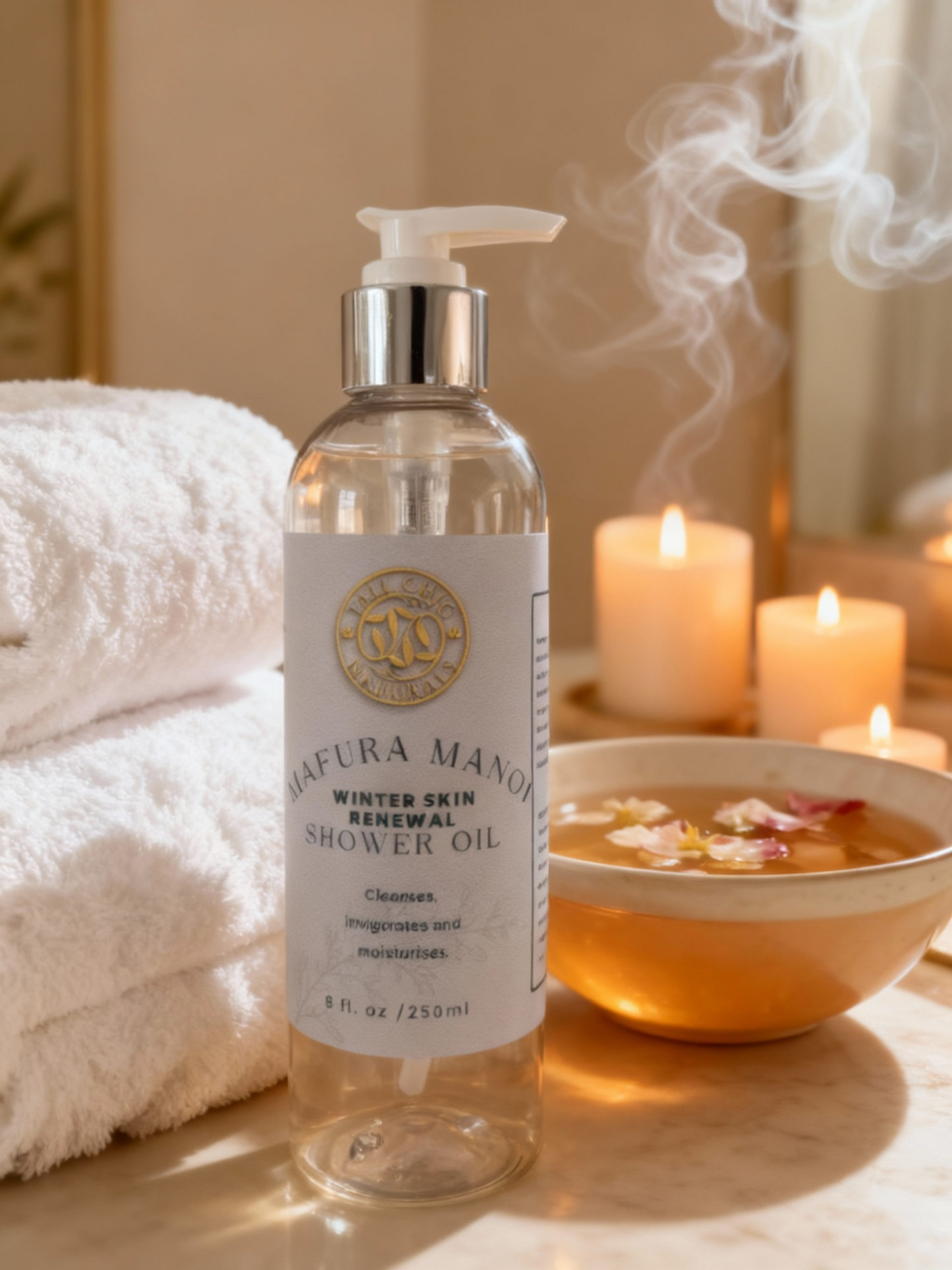 Mafura Frost Winter Skin Renewal Shower Oil