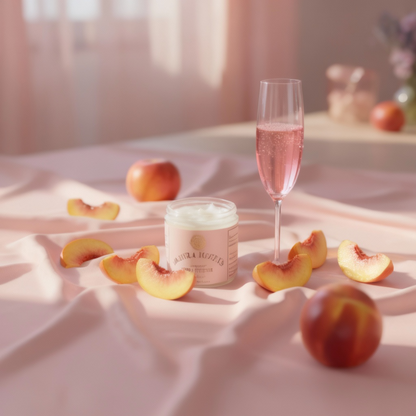 Mafura Hortus Blütenblatt &amp; Pfirsich-Infusion Körperbutter