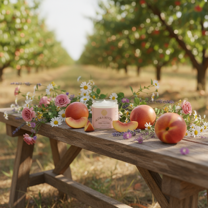 Mafura Hortus Blütenblatt &amp; Pfirsich-Infusion Körperbutter