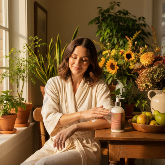 Mafura Hortus Petal & Peach Infusion Body Lotion