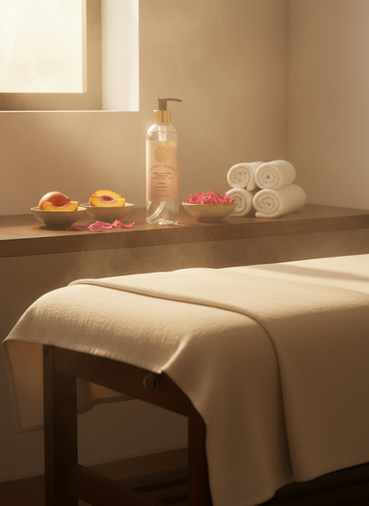 Mafura Hortus Blütenblatt- und Birnenduschöl