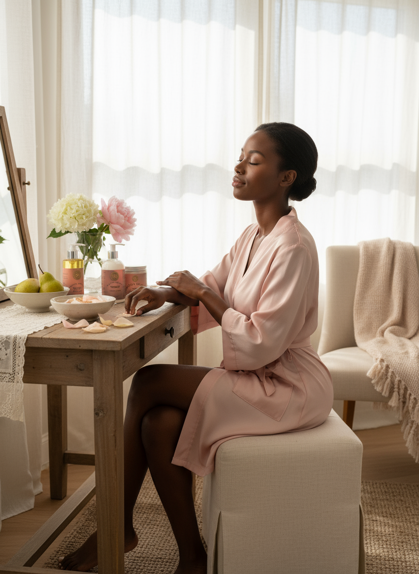 Collection Mafura Pétales d'Hprtus et Poire