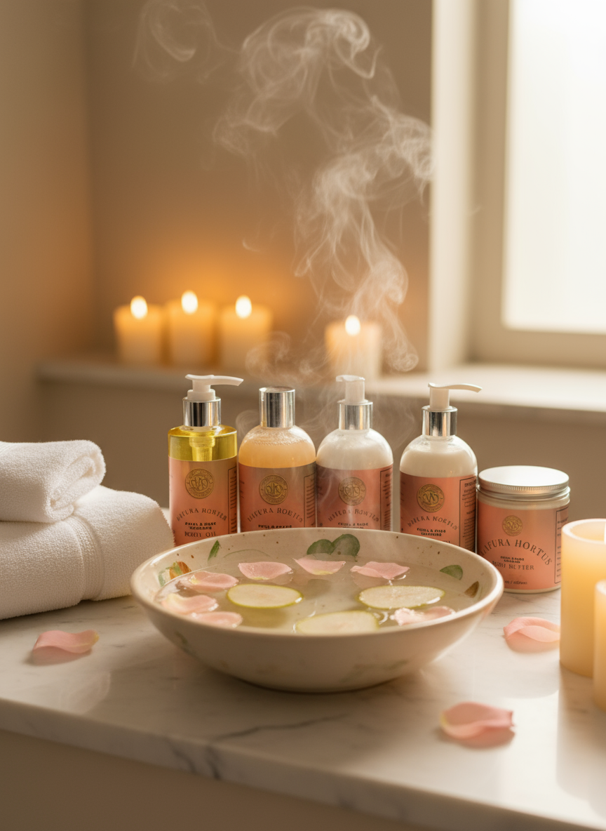 Collection Mafura Pétales d'Hprtus et Poire