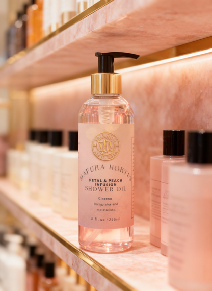 Mafura Hortus Blütenblatt- und Birnenduschöl