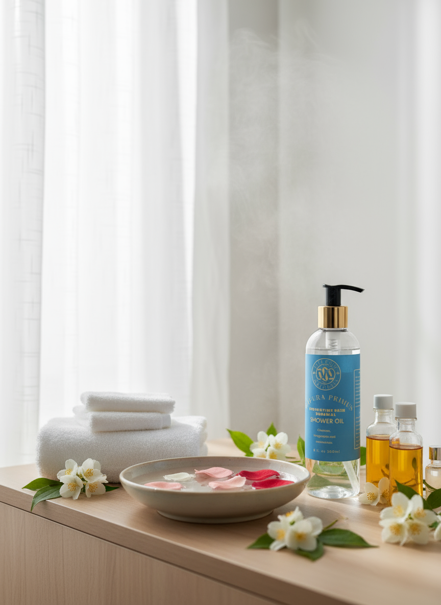 Mafura Primus Sprintime Skin Renewal Shower Oil