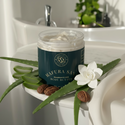 Beurre corporel sans parfum Mafura Sana