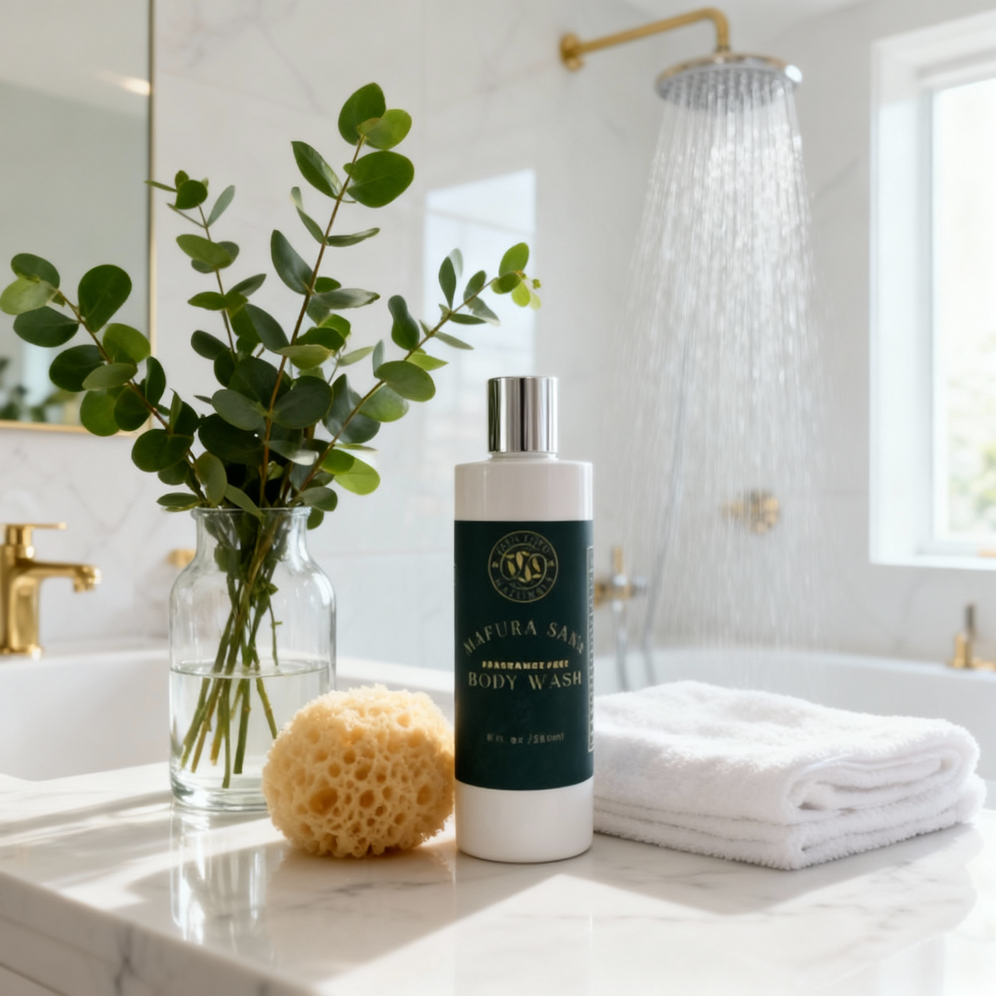 Gel douche sans parfum Mafura Sana 