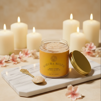 Mafura Soleil Golden Orchard Body Scrub